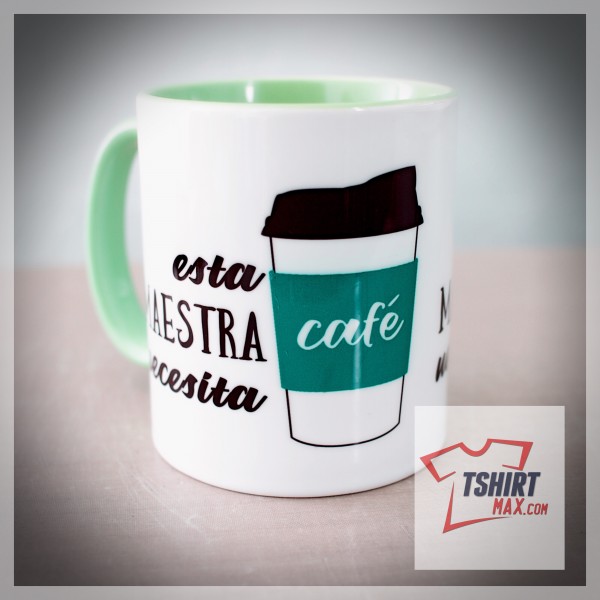 Esta Maestra Necesita Café Taza