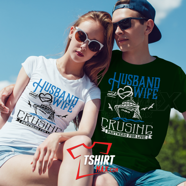 Husband & Wife Crusing Tee Husband & Wife Crusing Tee